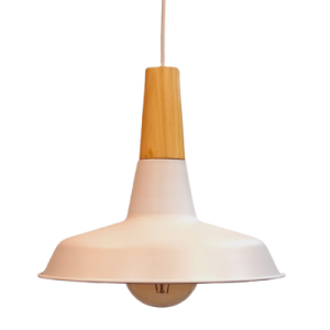 CA415 Colgante Pacífico (Metal y Madera) blanco - Imagen 5