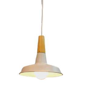 CA415 Colgante Pacífico (Metal y Madera) blanco - Imagen 4